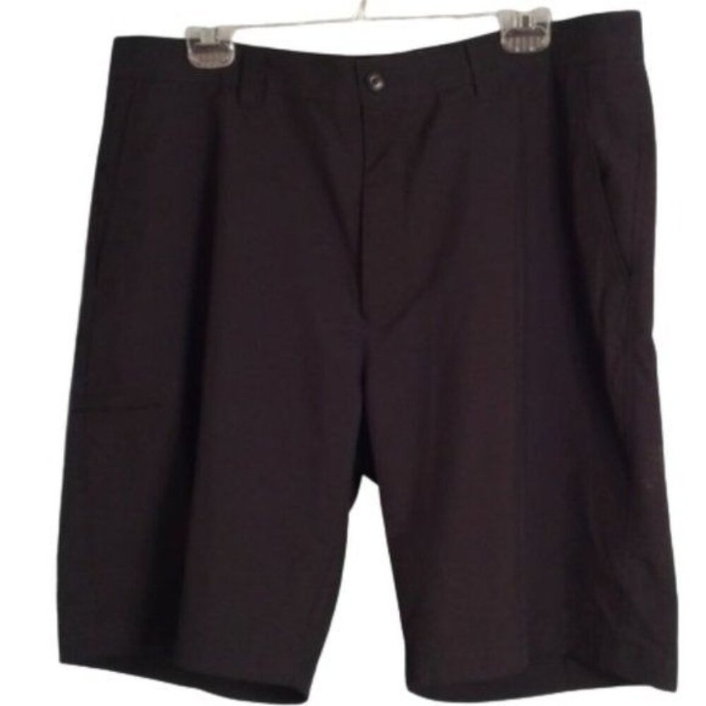 Perry Ellis Size 38 Golf Shorts PGA Tour Pro Series Mens Black 100% Polyester